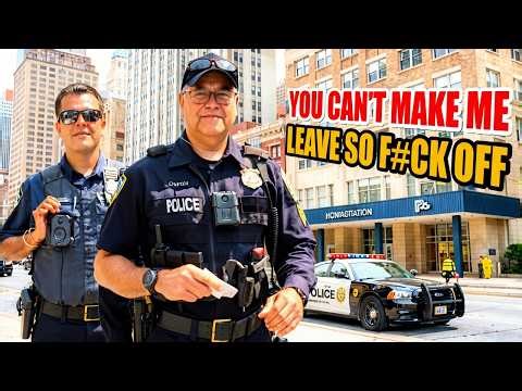 Cops Demand ID With NO Crime… Then Claim “25 FT Law” at Bank Audit!