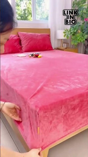 Elastic Bedsheet Review 🛏️ | Elastic Bedsheet Cover | Perfect FitEvery Time!#diy #bedsheets #shorts