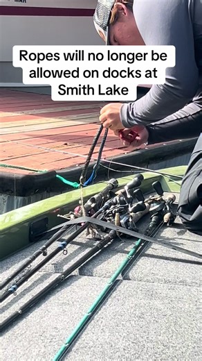 Smith Lake Dock Confiscation: No Ropes Allowed