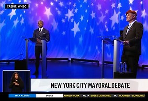 Adams and Sliwa Face-Off in Mayoral Debate