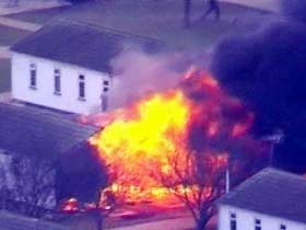 UK: Rioting inmates set prison on fire