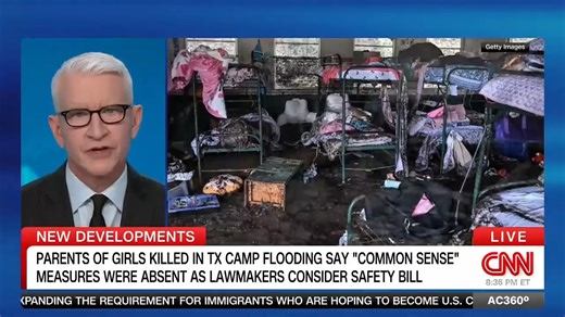"My daughter was stolen from us": In Texas, grieving parents of the girls who were lost in the flooding of Camp Mystic asked the state Senate for reforms to the emergency preparedness system. CNN's @ArletteSaenz joins us from Austin. | Anderson Cooper 360