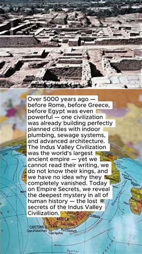 Indus Valley Civilization's Untold Secrets — The Lost Empire Nobody Can Decode #history