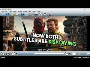 How To Display 2 Subtitles Simultaneously For Any Video