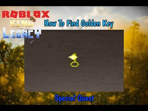 How To Find Golden Key In Roblox [King Legacy]