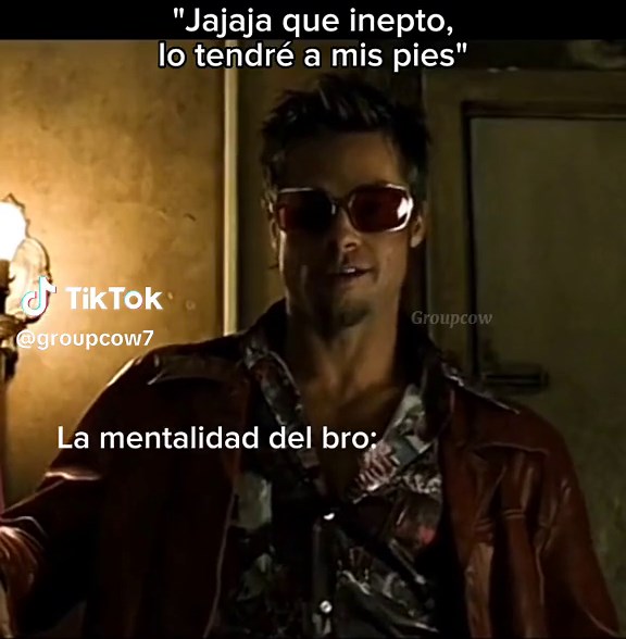 Real #parati #true #mentality #fouryou #groupcow7 #relatable #me #fyp #fightclub #tylerdurden #real #realidad #meme #imhim