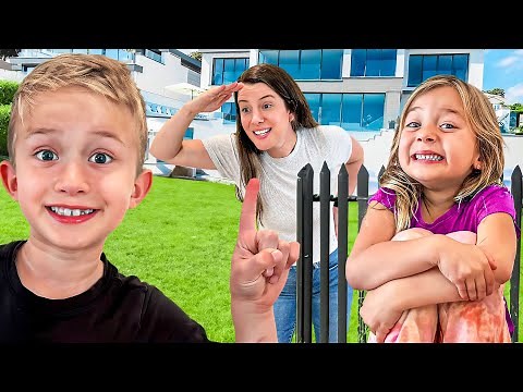 Ivy & Levi Play Hide and Seek In Our NEW HOUSE!