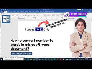 How to convert number to words in Microsoft word document?