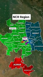 567K views · 28K reactions | Delhi vs NCR vs NCT explained (Capital of India, NCR region, NCT region, Districts in Delhi, Indraprastha, New Delhi vs Delhi, Union Territory) #newdelhi #delhi #delhincr #factsinhindi #geography #reels #india | Aryan Chaudhary | Facebook