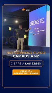 ⚠️ Hoy se cierran las puertas de Campus AMZ Última oportunidad para unirte y aprender a crear tu tienda en Amazon desde cero. Después de hoy, no habrá más plazas disponibles. 😉 👉 Haz clic y agenda tu llamada gratuita ahora. | Campus AMZ