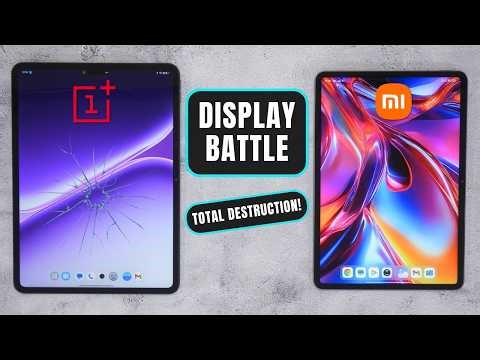 Oneplus Pad Go 2 vs Xiaomi Pad 7 | ULTIMATE Display Battle!