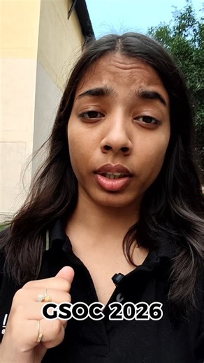 Smriti Doneria on Instagram: "Gsoc 2026 is the biggest flex you can add in your resume . Comment 'GSOC' to get the gsoc guide in your DMs! Trust me, It 's the best time to start contributing in open source repositories. #gsoc2026 #gsocprep #opensourcelearning #opensourcecommunity #opensourceproject #developercommunity #codingcommunity #programmerlife #softwareengineerlife #techstudents #collegeplacements #internshipprep #codingtips #learnprogramming #githubprojects #googledevelopers #womenintech