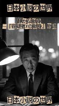 「容疑者Xの献身」静かな愛の物語｜朗読 P1#小説 #朗読 #怖い話 #都市伝説 #怪談 #名言