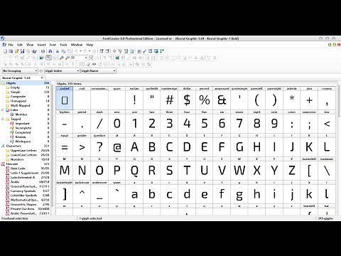 how to create kurdish font arabic font with font creator