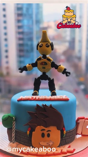 Roblox Birthday Cake | Gaming Theme Cake