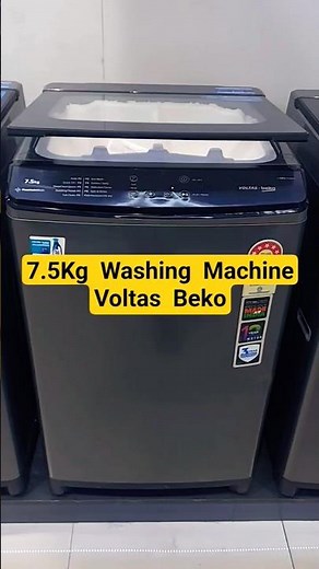 7.5Kg Washing Machine Top Load: Voltas Beko