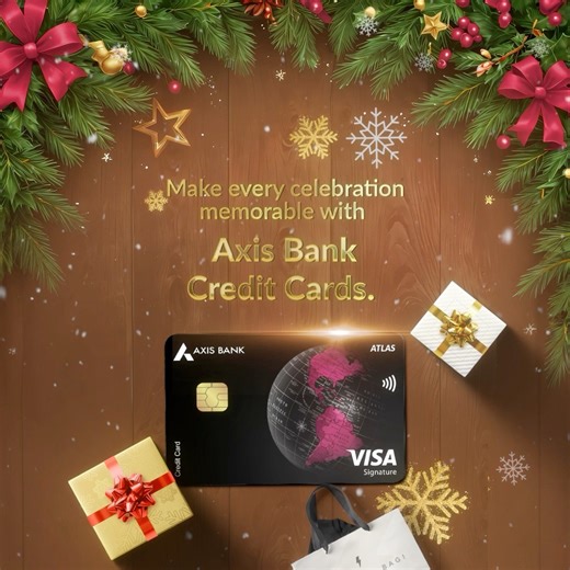 It’s time for festivities! Whether it's creating memories with loved ones or treating yourself to something special, #OpenExperiences with your Axis Bank Credit Cards. Apply now! Visit https://web.axisbank.co.in/DigitalChannel/WebForm/ #MerryChristmas #AxisBankCreditCard | Axis Bank