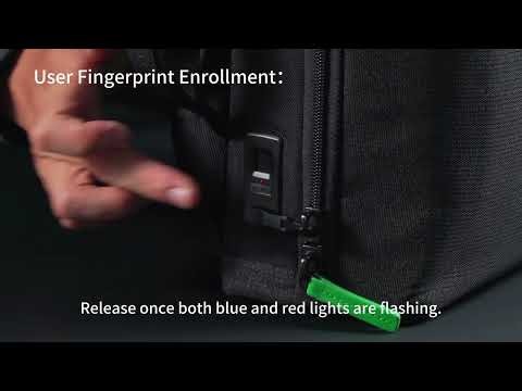 Compack Finerprint Lock Setup