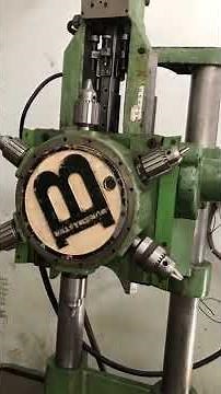 Burgmaster (U.S.A.) 6 Spindles Turret Type Drilling Machine