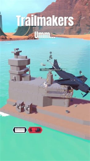 I Don’t Think This Is A Aircraft Carrier #trailmakers #ussiowa