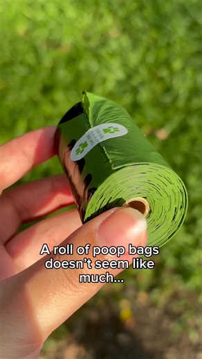 It might look small… But every roll of Oh Crap Poo Bags has a big job to do. 💩 Each one helps keep parks clean, paws poop-free, and millions of plastic bags out of landfill. So yeah, it’s just a roll. But it’s also a choice. A habit. A tiny act of planet-saving dog parenting. Thanks for walking the talk. 🐾💚 | Oh Crap