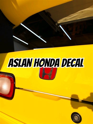 Matchy matchy with my hood emblem! @aslan_inc_japan | #OMGBUILDS | #INTEGRA | #TikTokCarModsContest | #TikTokCarShowContest | #CarsofTiktokContest