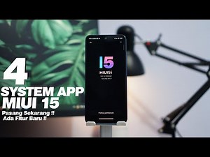 OFFICIAL!! 4 MIUI 15 System Apps, Can be installed on All Xiaomi Devices