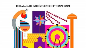 Un colorido collage en torno a la llave de la Puerta de Hierros: cartel de la Feria de Albacete 2025 - Castilla-La Mancha Media