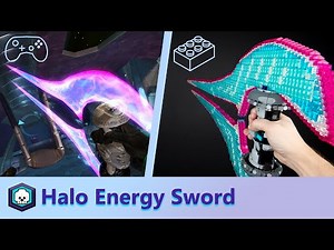 LEGO Halo 2 🔹 Life Size LEGO Energy Sword