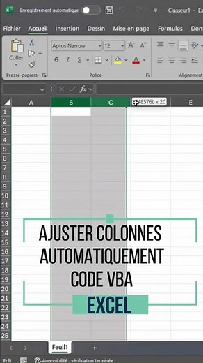 Astuce Excel | Ajuster Automatiquement Des Colonnes