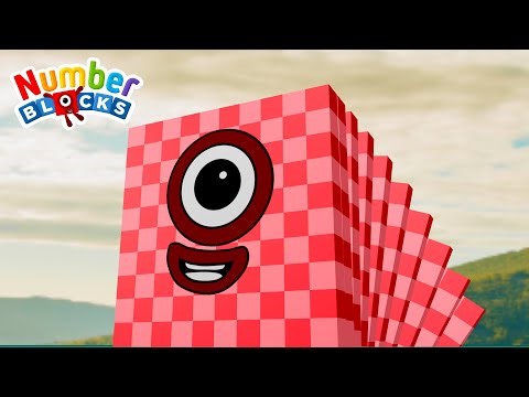 Numberblocks from ONE to ONE MILLION !!!!
