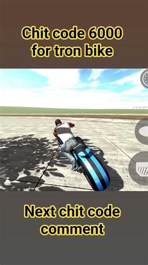 Indian bike driving 3d game chit code for tron bike #shorts #viral #gaming #trending #india ka #best