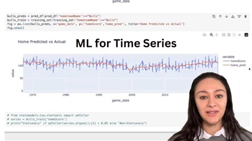Turning Time into Features for Machine Learning | NBA Forecasting in Python | Rena Haswah