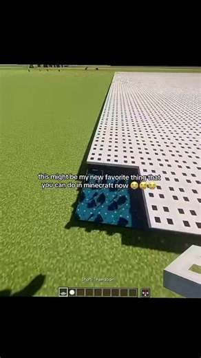 Imagine the possibilities of things you can do with this in Minecraft 🤯