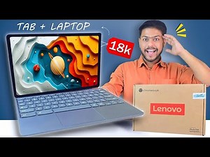 Lenovo Chromebook Duet Review 🔥 Tab + Laptop Under ₹18,000 – Worth It?