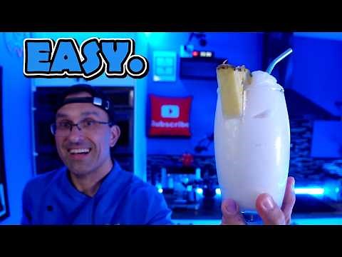 I Made AWESOME Pina Coladas in a Ninja Slushi
