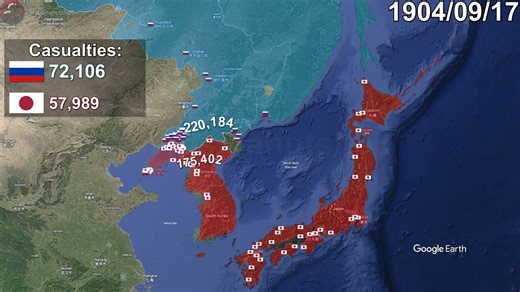 Tracing the Russo-Japanese War