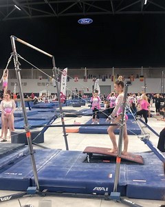 Beautiful bar work from Audrey Davis here in Frisco, TX at the WOGA Classic 2020! www.woga.net @wogagymnastics @wogamensgymnastics #wogastrong#wogaproud @ozone | WOGA Gymnastics