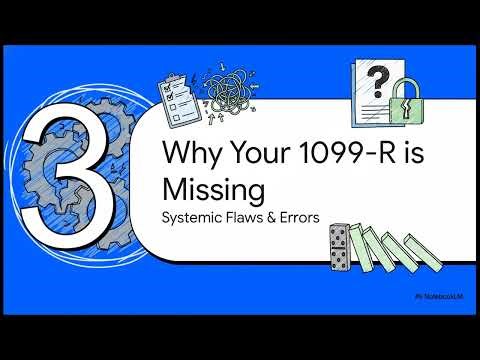 Missing Form 1099-R: The Invisible Rollover Audit Trap | Form 4852