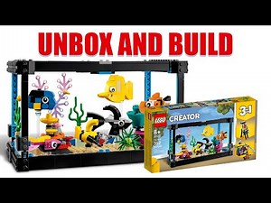 Lego Fish Tank | Speed Build