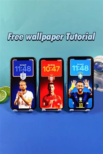 HD Animated Football Wallpapers — Messi, CR7, Neymar & World Cup 2026