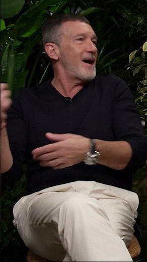 Antonio Banderas shares what it like filming hitting himself in the face for Paddington 3