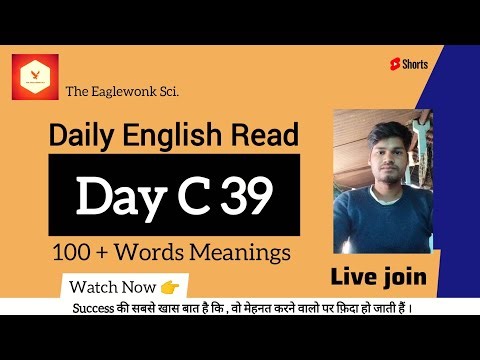 Daily English Read Day C 39
