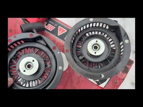 SNOWBLOWER RECOIL REPAIR THE EASIEST WAY DIY
