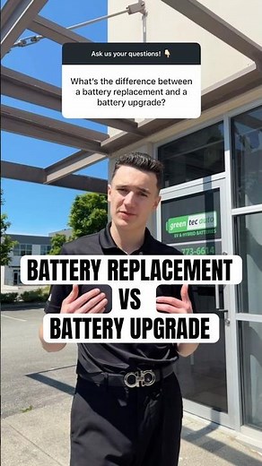 What is the difference? #greentecauto #hybridbattery #evbatteryupgrade