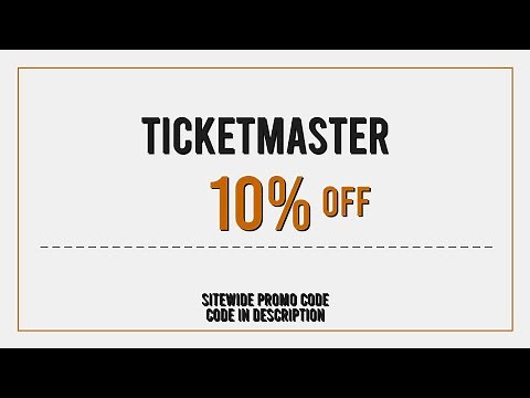 Ticketmaster Discount Code 2025 April