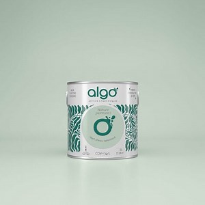 Peinture écologique Algo - Vert d'eau apaisant - 0.5L / Mat