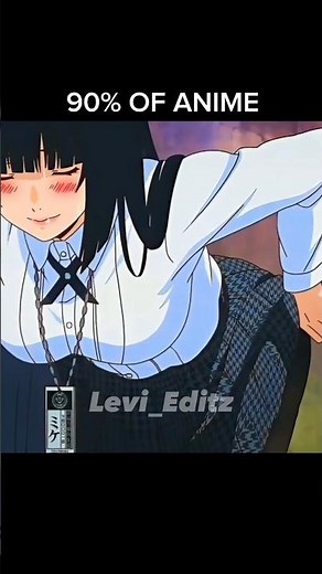 90% of Anime vs 10% of Anime#shorts #viral #anime