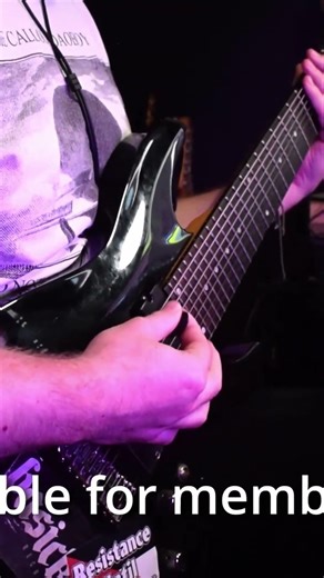 A Cyber's World on metal guitar!