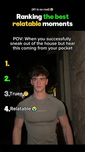 Ranking Most Relateable Moments